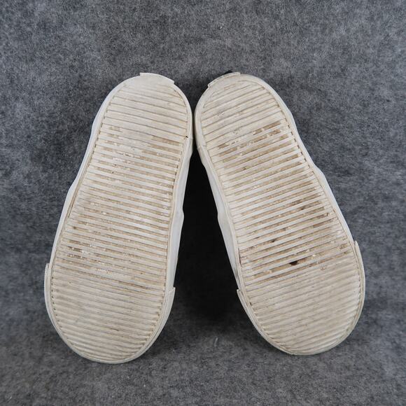 Old Navy Shoes Toddler Kids 9 Slip On Sneakers Casual Leopard Prints Canvas - Picture 9 of 11